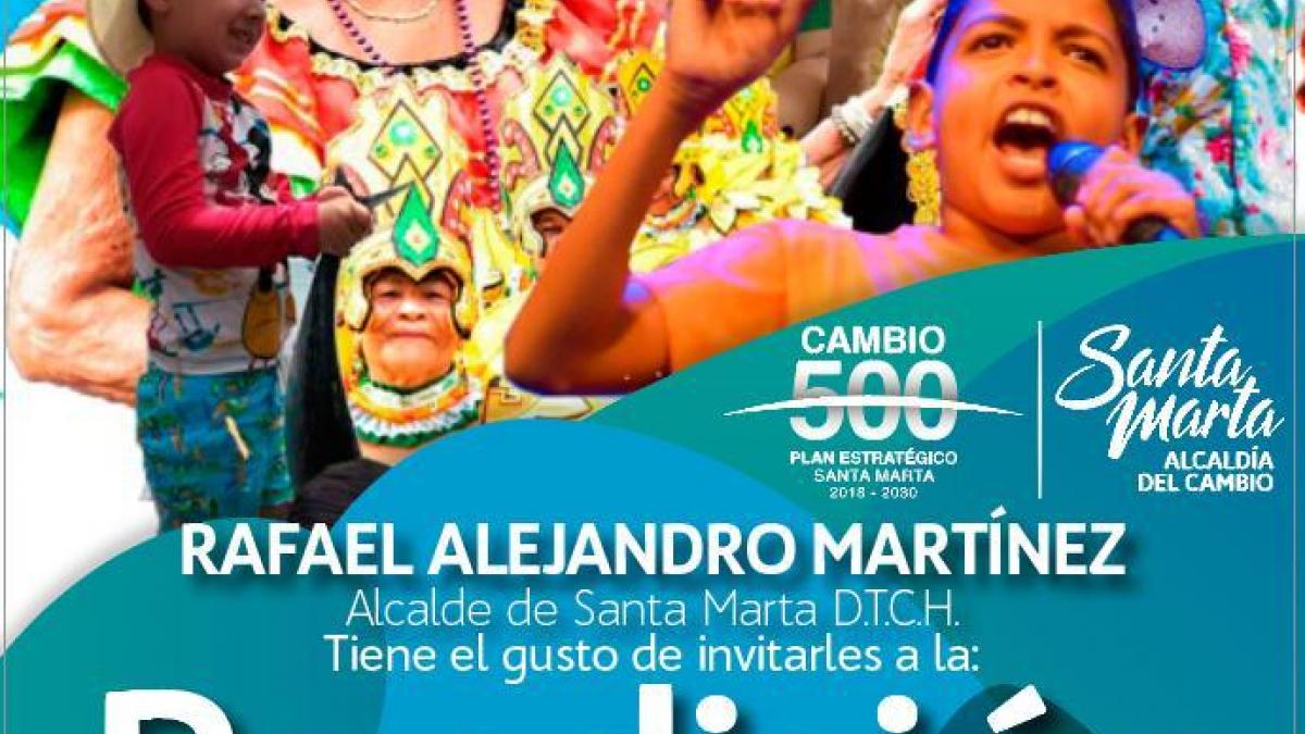 Alcalde Rafael Martínez rendirá cuentas en materia cultural