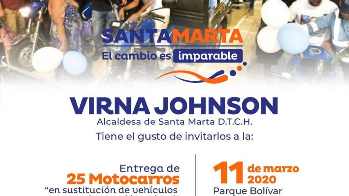 Alcaldía entrega 25 motocarros en sustitución de vehículos de tracción animal