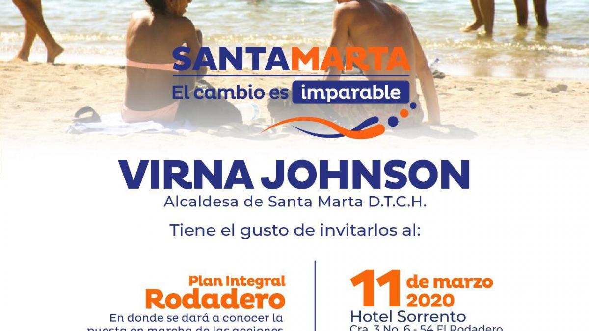 Alcaldesa presentará este jueves  Plan Integral de Recuperación de El Rodadero