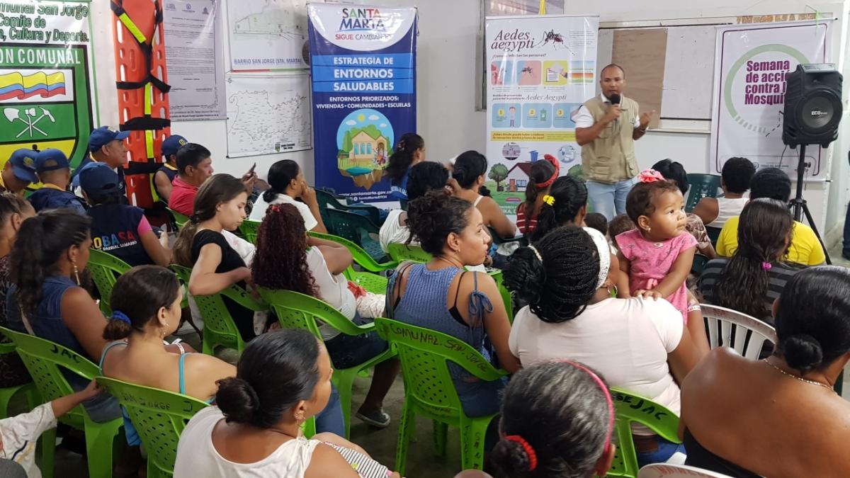 Distrito escogido por la OPS para iniciar Semana de Acción Contra los Mosquitos