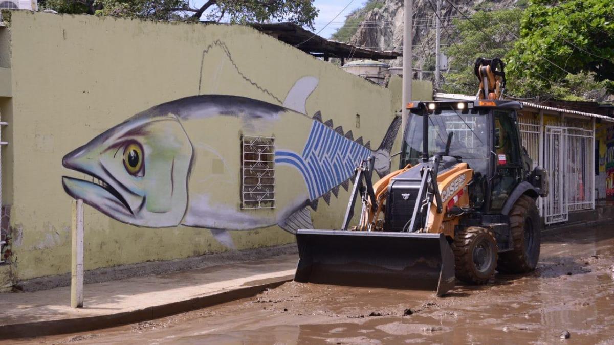 Essmar retiró 1.333 toneladas de sedimento en barrios afectados por lluvias