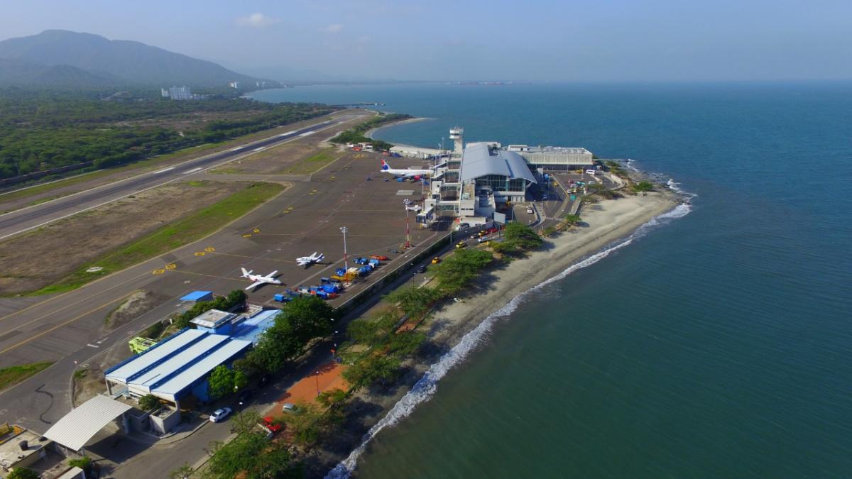 Llega a Santa Marta el primer vuelo procedente de Panamá