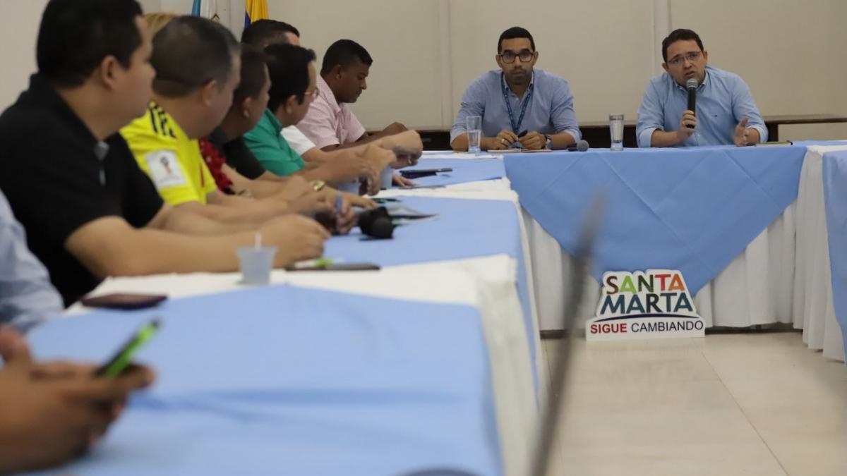 Alcaldía hará inventario de la malla vial de Santa Marta para su intervención