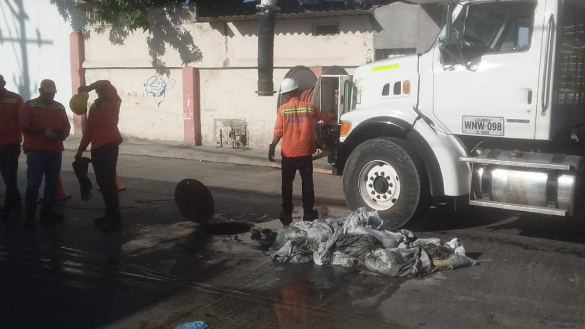 Essmar descubre grave saboteo al Sistema de Alcantarillado