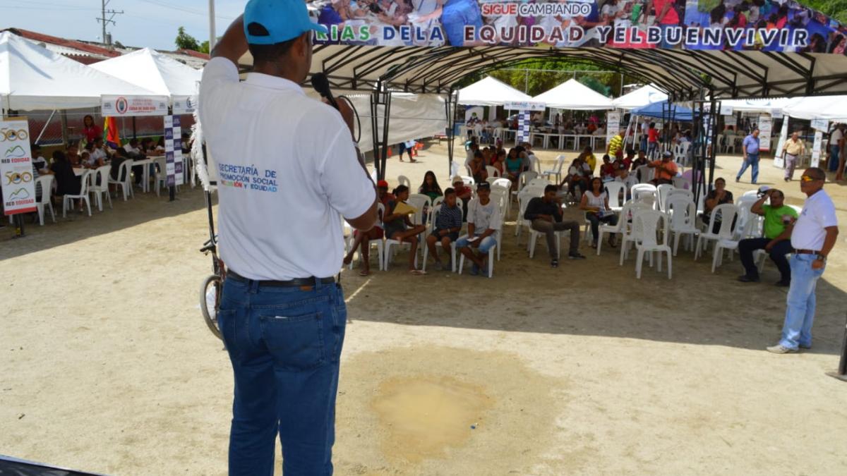 Yosaris, un especial  ejemplo de inclusión en las Ferias de la equidad