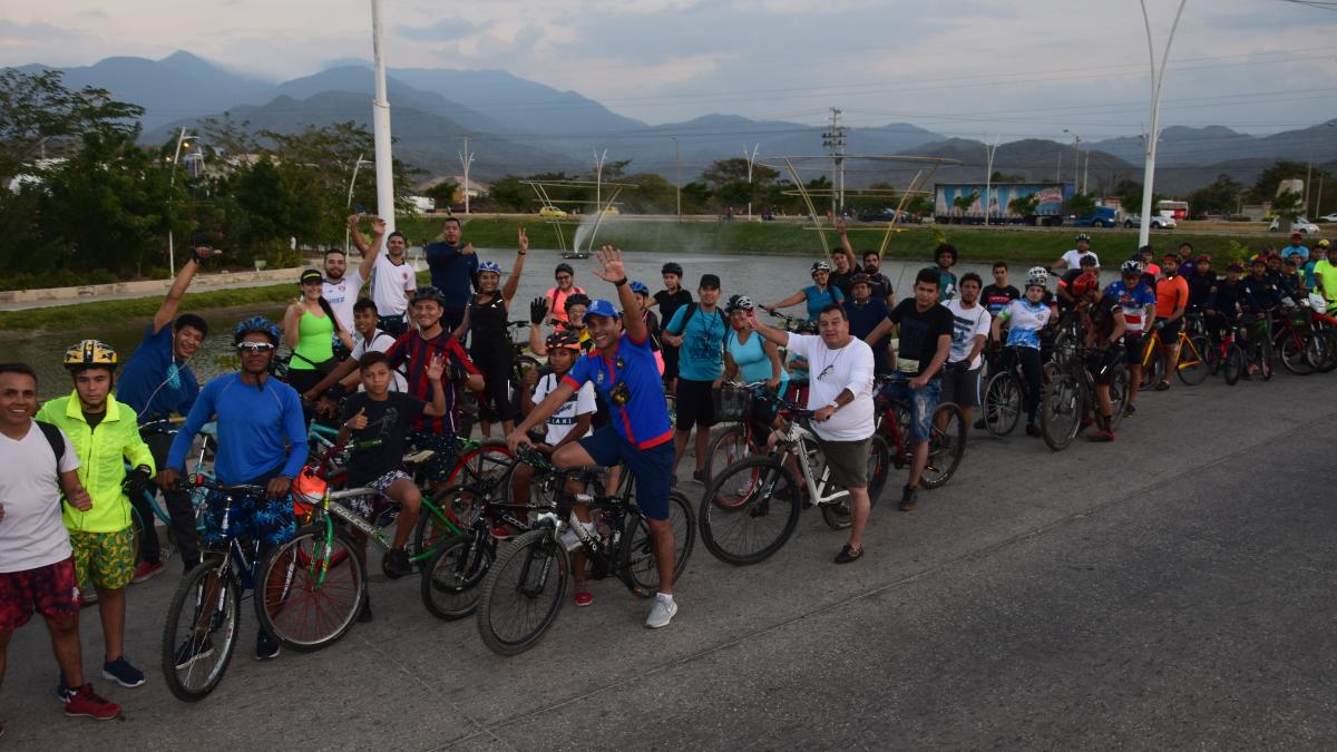 Ciclopaseos Muévete en tu bici paseando por Santa Marta despiertan gran acogida  entre los samarios