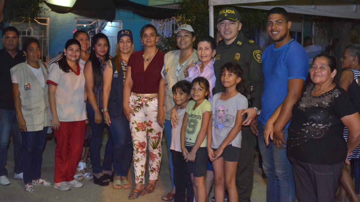 Más de mil familias de Chimila 2 fueron beneficiadas con el programa "Gobierno Seguro Imparable"