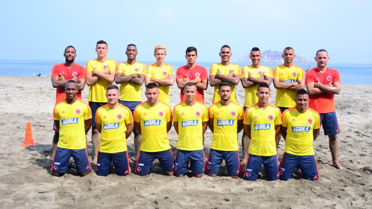 Santa Marta es cuartel de verano de la selección Colombia en fútbol playa