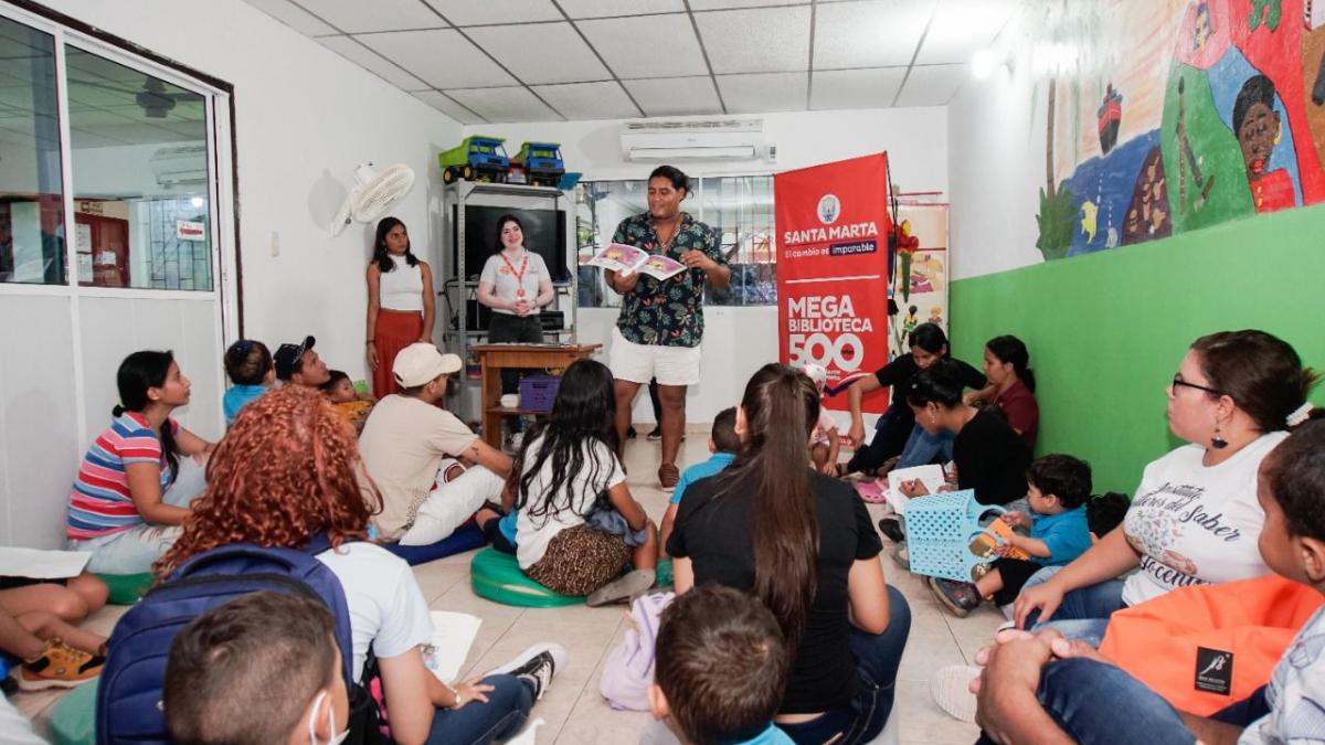 Santa Marta tuvo un enriquecedor encuentro con las letras en la semana de la lectura “Leo para Crecer”