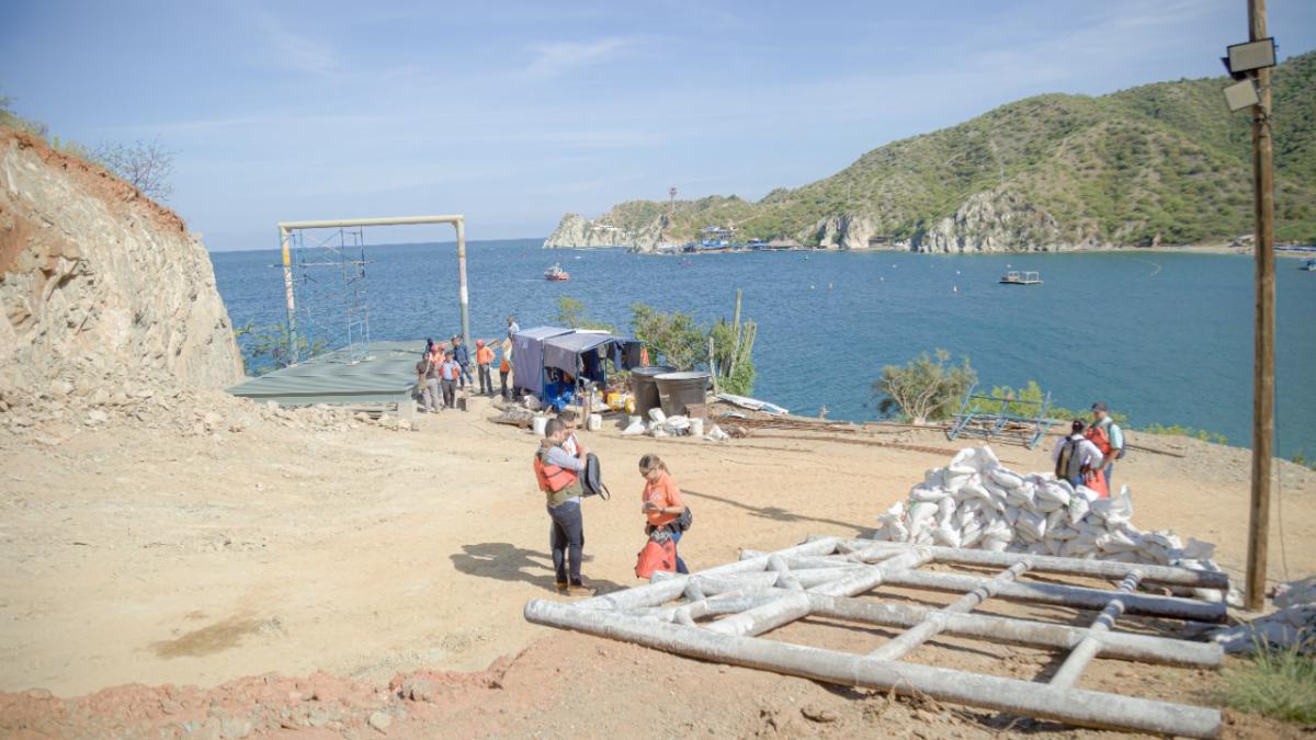 Distrito impone medida de suspensión a obra que afectaba zonas de protección ambiental en los cerros