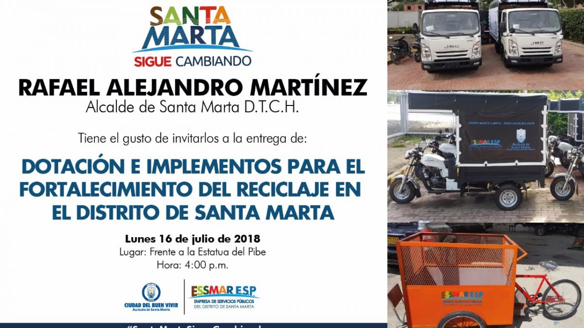 Aplazan entrega de dotación a recicladores para el lunes 16 de julio