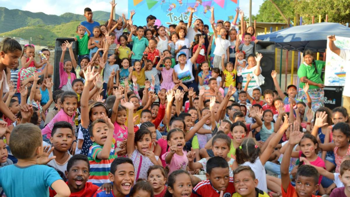 Los niños del parque Paraíso Pantano disfrutaron de ‘Todos al Parque’