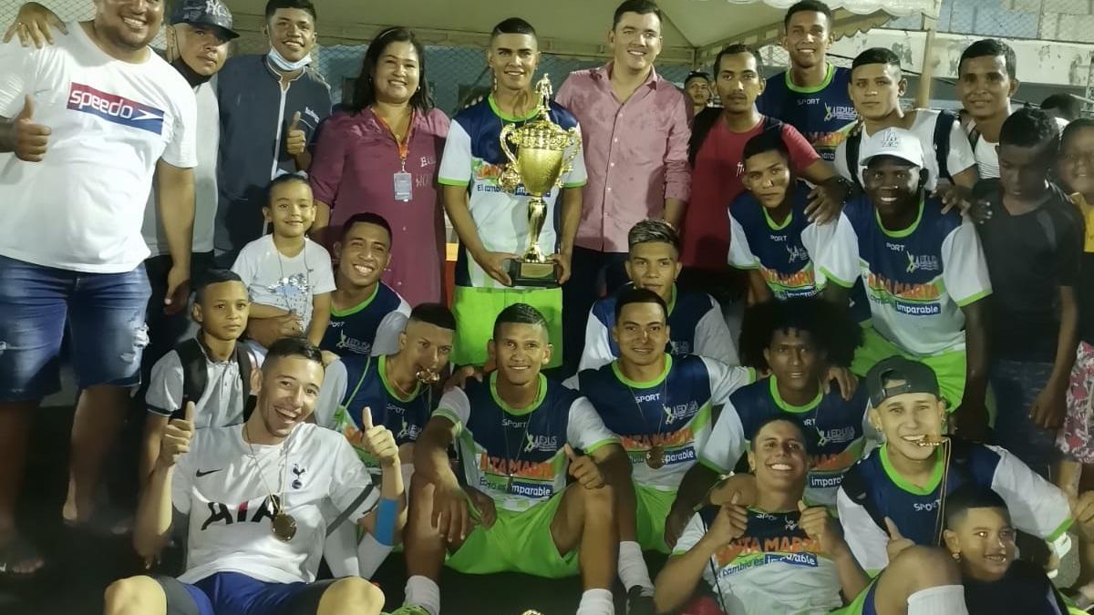 Más de 200 jóvenes samarios participaron en el Torneo de Fútbol para la Paz y la Reconciliación 2022