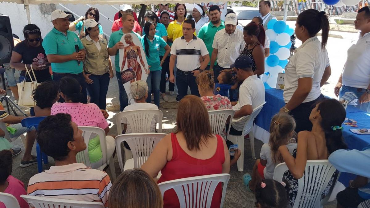 Distrito conmemora Día Mundial de la Lucha Contra la Tuberculosis