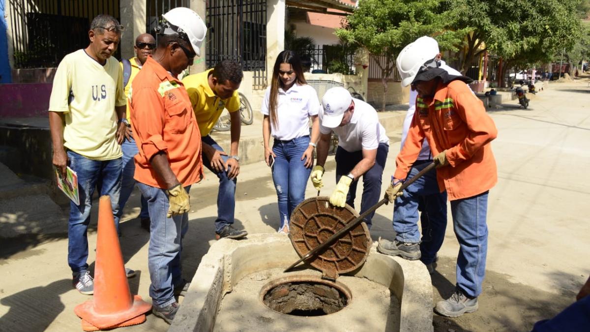 La Essmar E.S.P. se tomó el barrio Bastidas