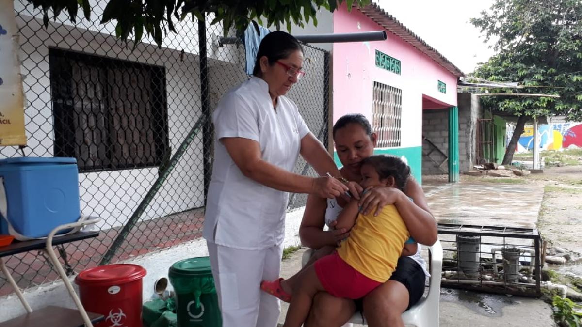 Distrito adelantó jornada de vacunación contra la influenza