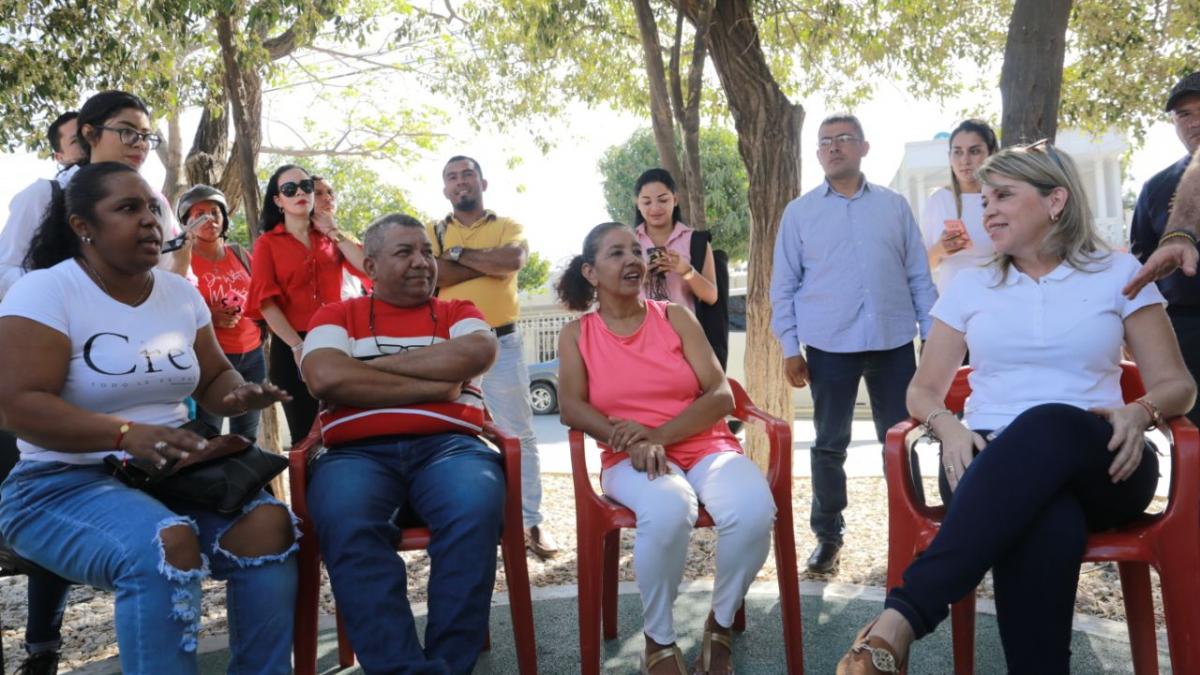 Virna escuchó a habitantes de Manzanares y San Pablo y socializó proyectos que solucionarán la problemática del agua