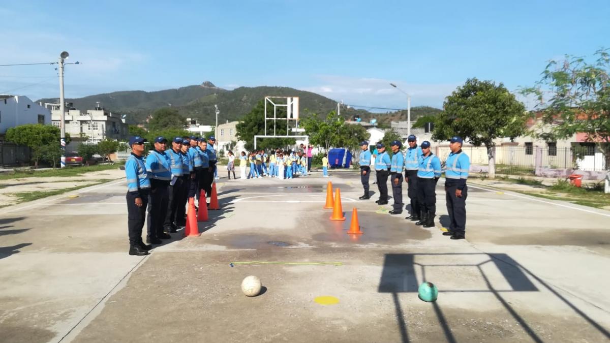 Con educación vial, Secretaría de Movilidad se toma colegios públicos de Santa Marta