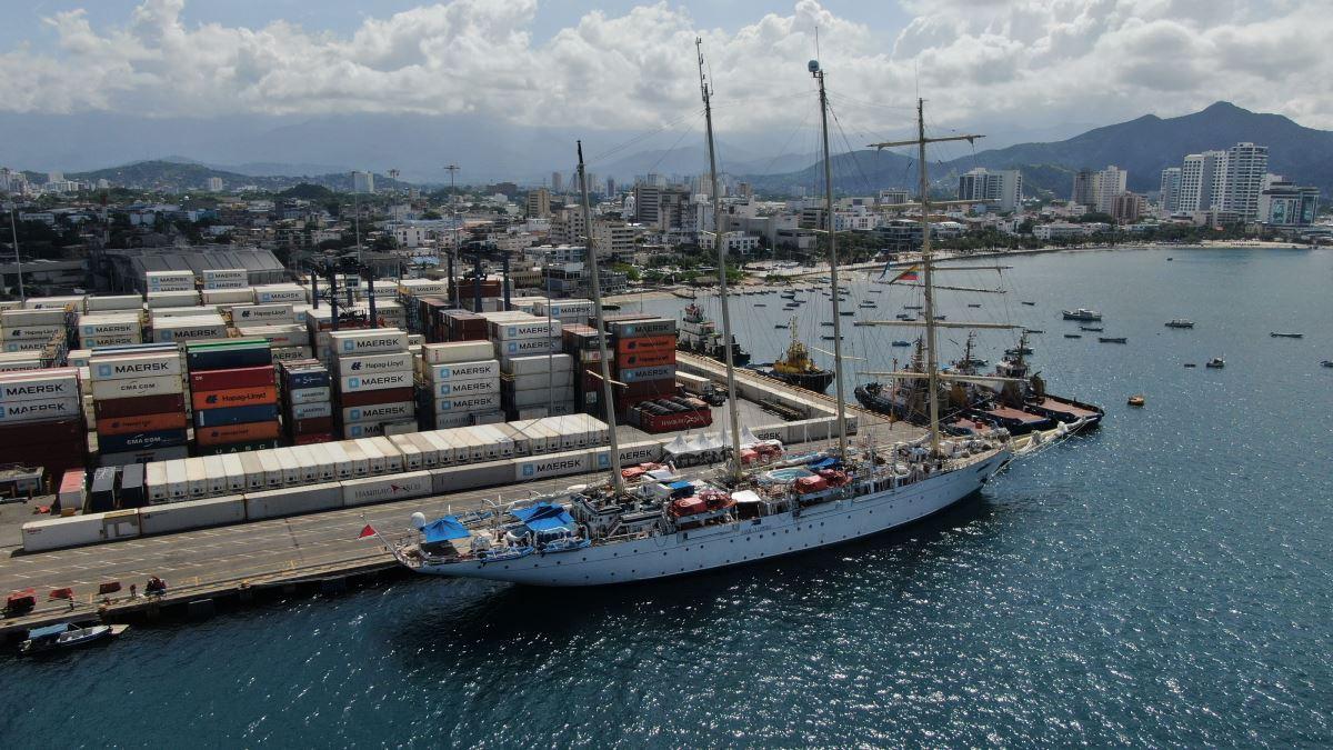 146 turistas arribaron a Santa Marta a bordo del velero Star Clipper