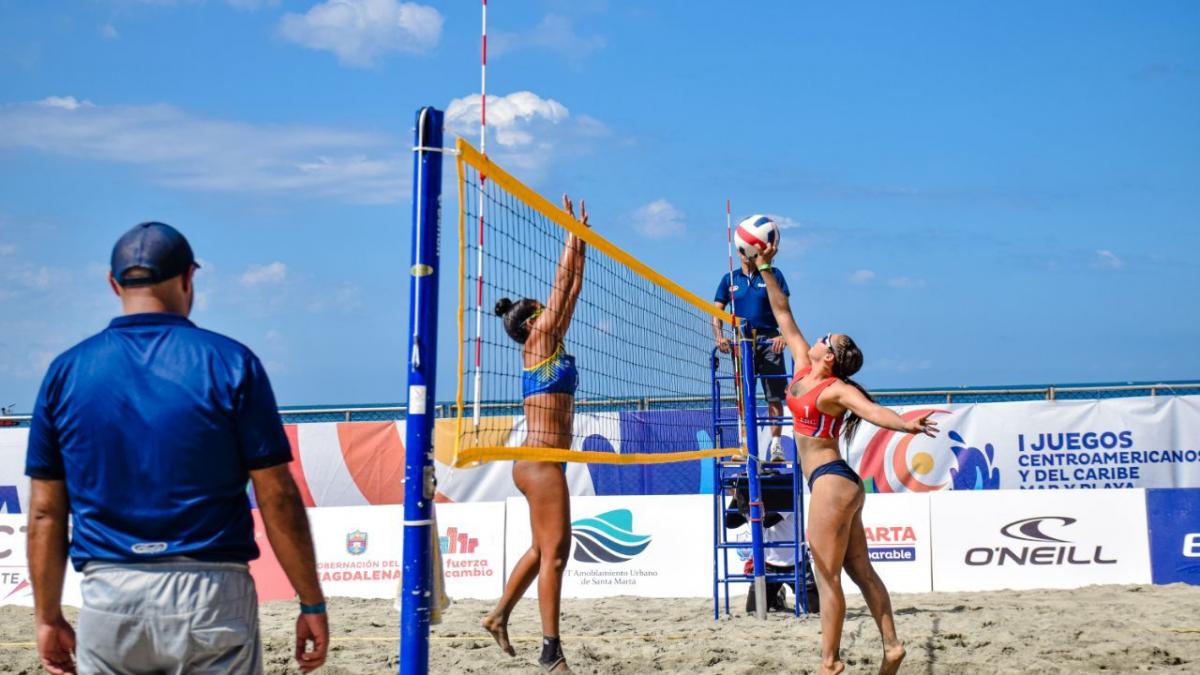 Mañana se juegan los octavos de final de voleibol playa