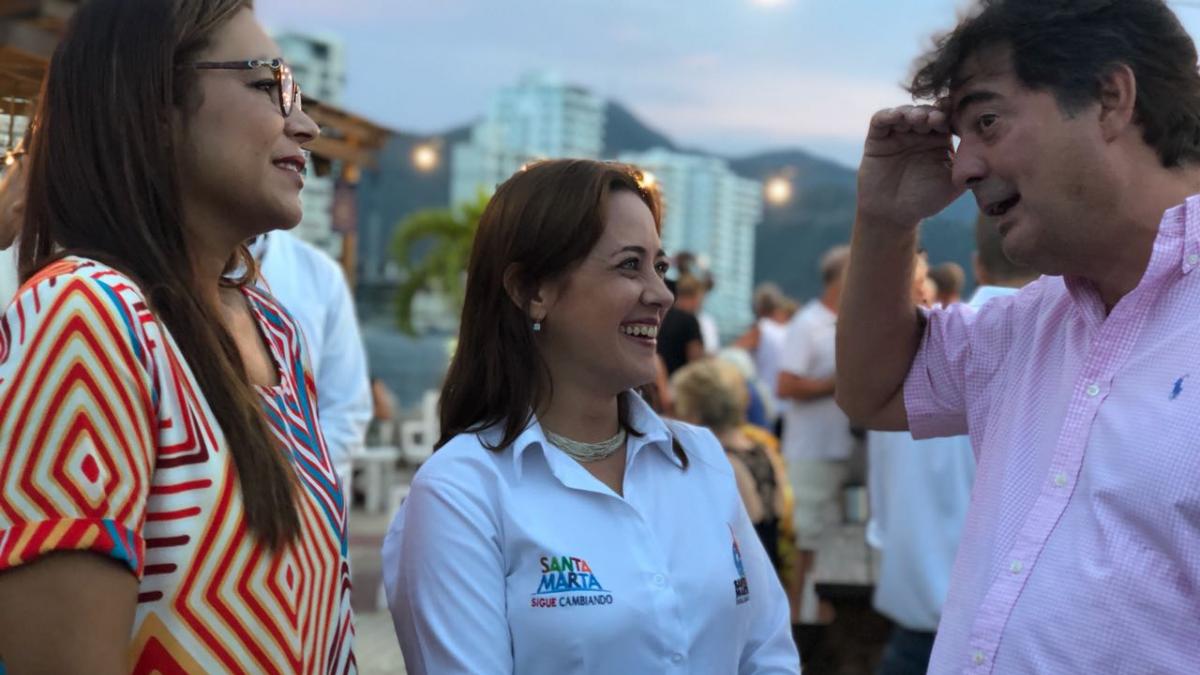 Alcaldesa (e) le dio la bienvenida al Rally World ACR 2018