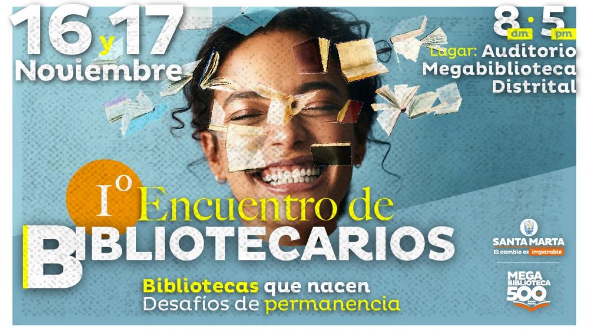 Distrito invita a participar en el Primer Encuentro de Bibliotecarios ´Bibliotecas que nacen, desafíos de permanencia´