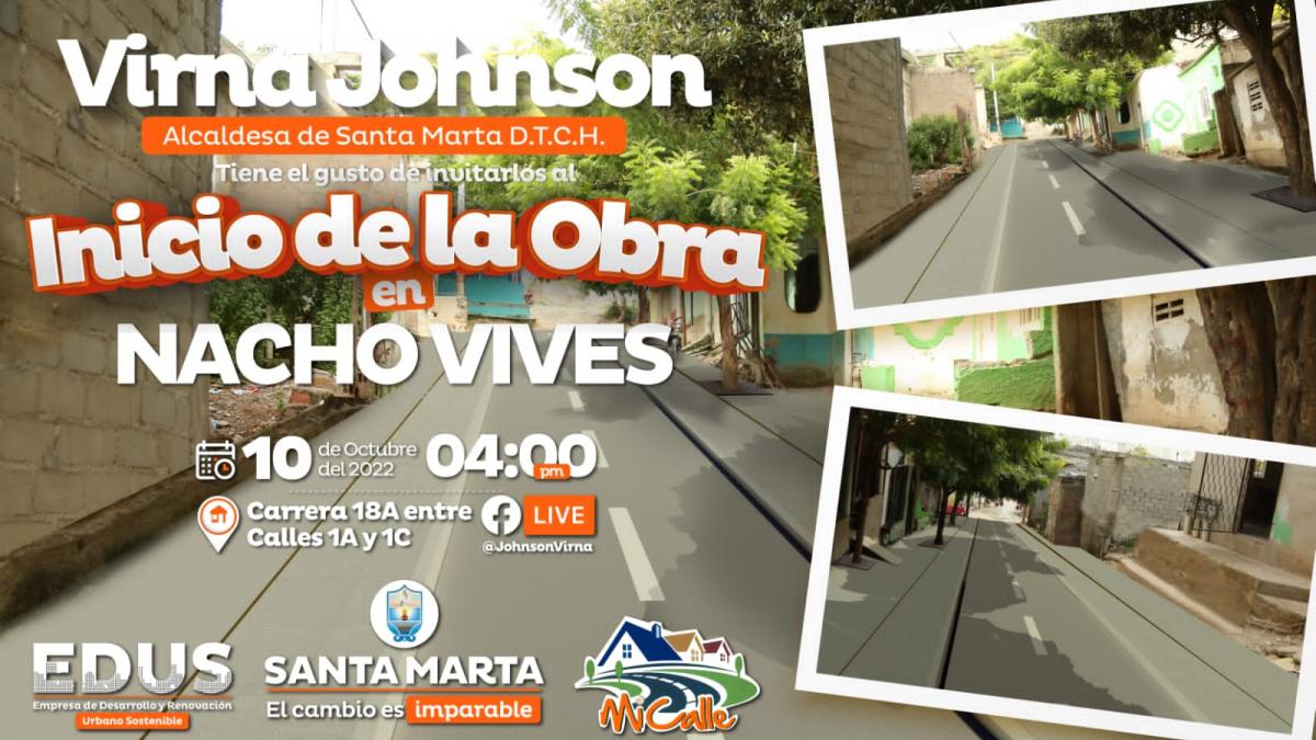 Alcaldesa Virna Johnson iniciará obra Mi Calle en Nacho Vives