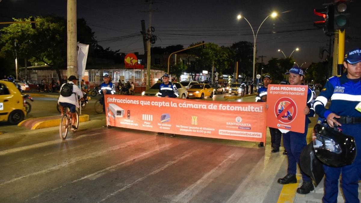 Alcaldía continúa en las calles de la ciudad sensibilizando a los actores viales