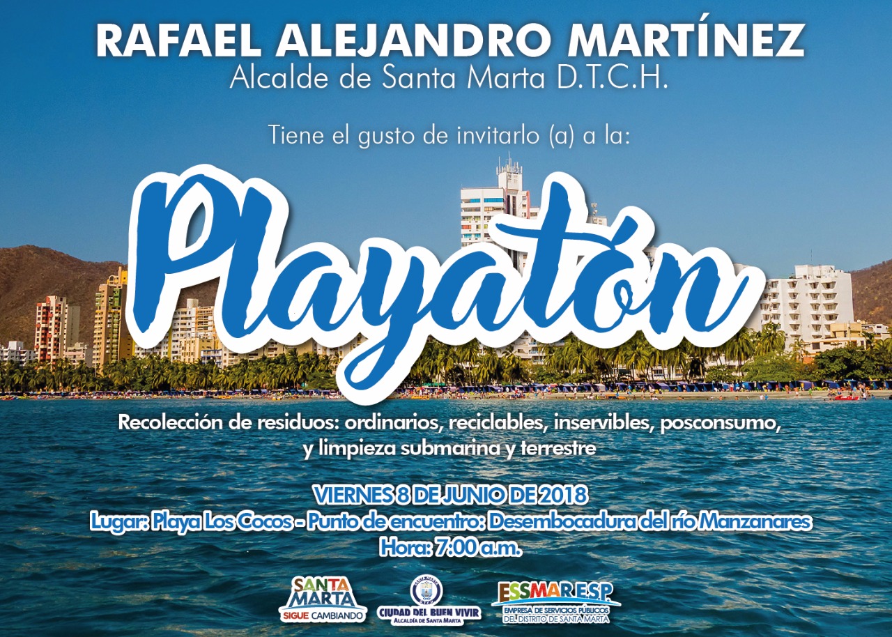 Alcaldía realizará Playatón para limpiar la playa de Los Cocos