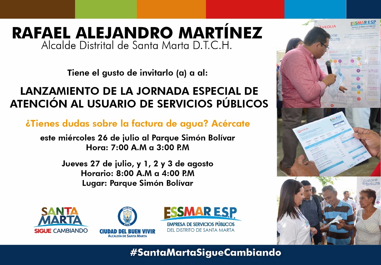 TARJETA JORNADA ESPECIAL DE ATENCIÓN AL USUARIO TARJETA JORNADA ESPECIAL DE ATENCIÓN AL USUARIO