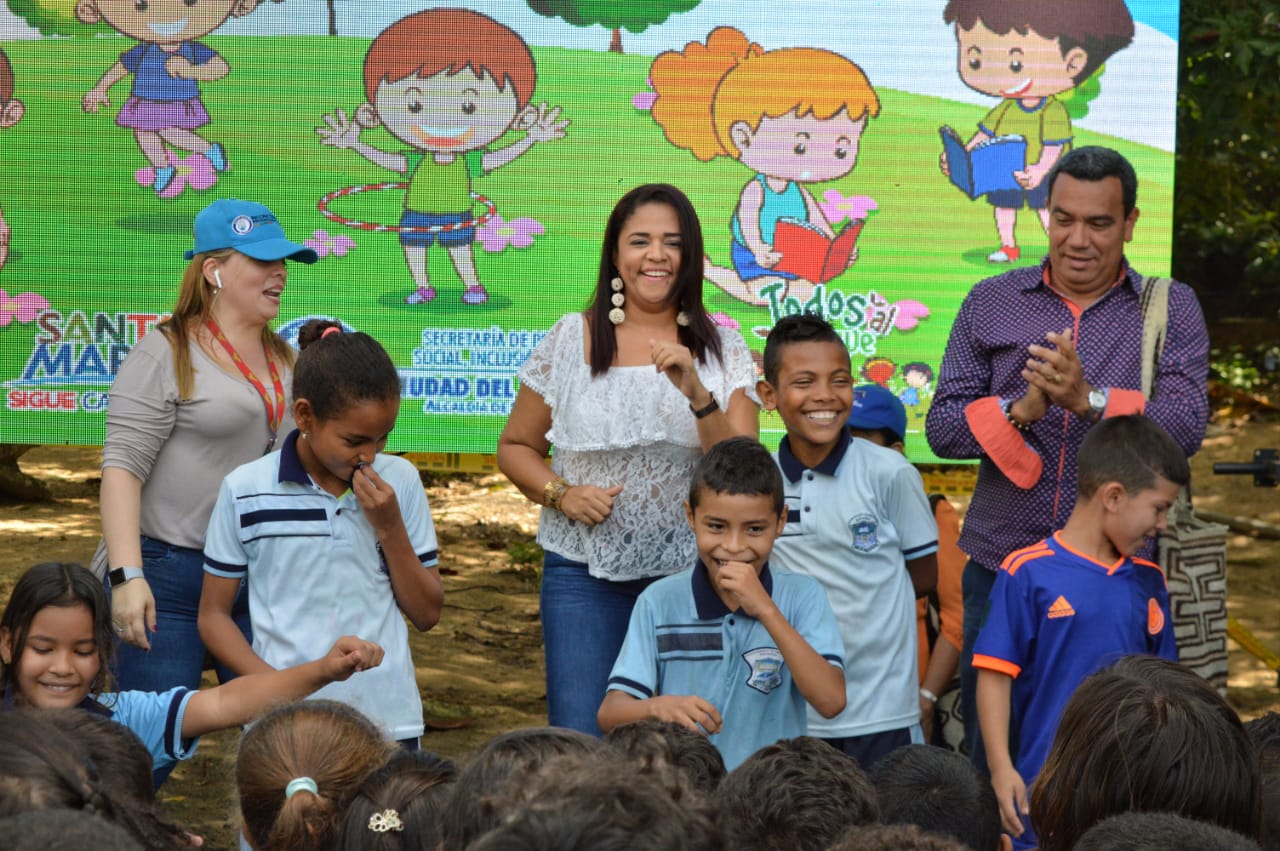 600 niños y jóvenes disfrutaron del lanzamiento de Todos Al Parque