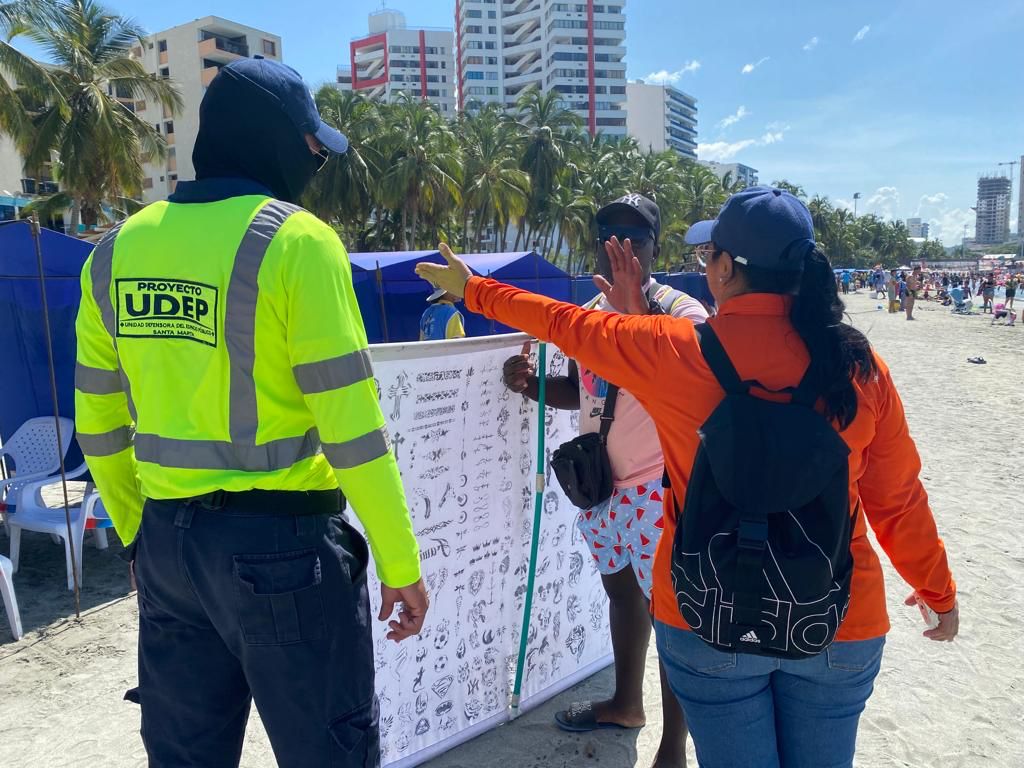 La Alcaldía Distrital lidera operativos de control al espacio público en El Rodadero