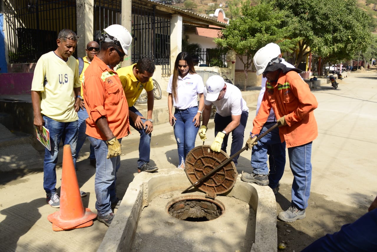 La Essmar E.S.P. se tomó el barrio Bastidas