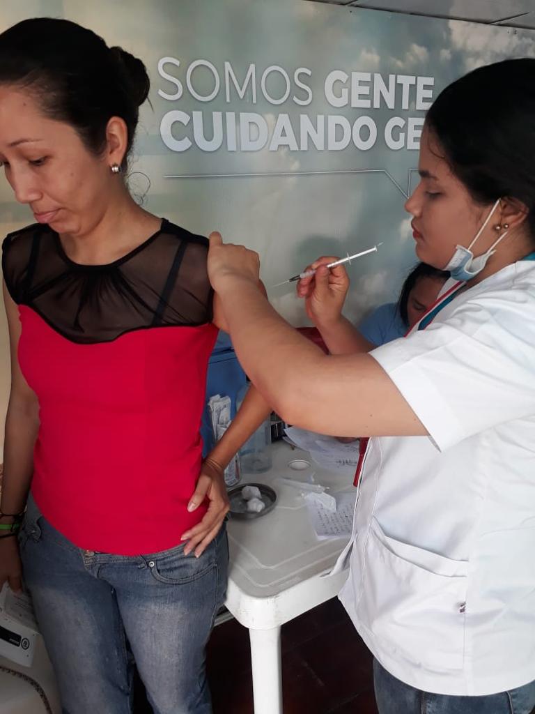 La Alcaldía del Cambio  continúa la apertura de la 17 Semana de Vacunación de las Américas.