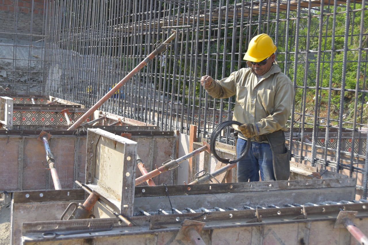 Lista la fase crucial de la construcción del puente Bavaria