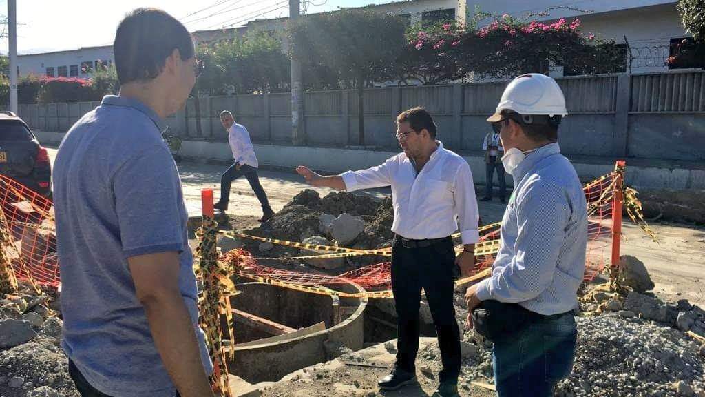 Colector Jardín será entregado a finales de enero