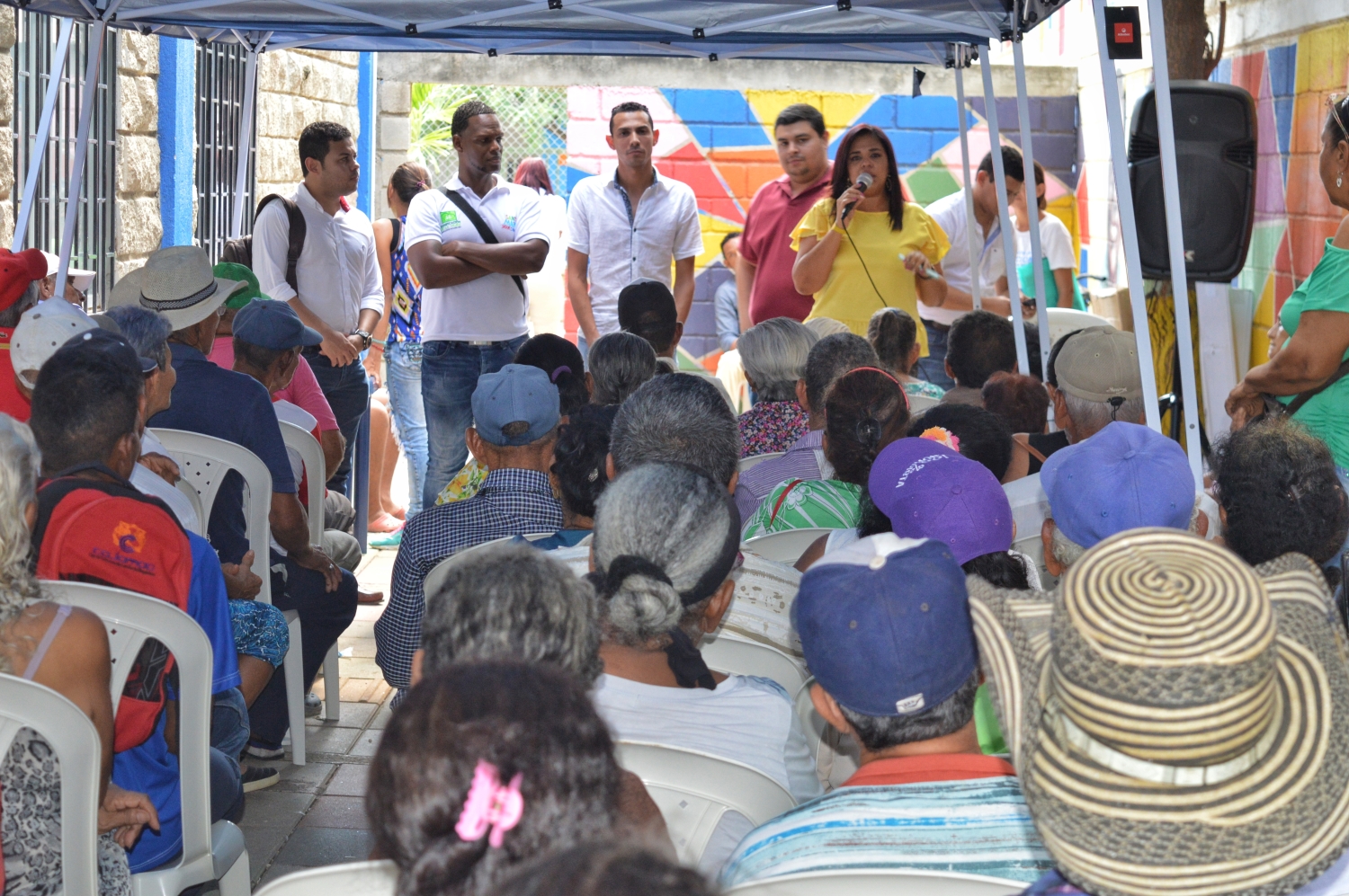 Distrito agiliza procesos con volantes de pago al Adulto Mayor gracias a sistema de geo-referenciación Distrito agiliza procesos con volantes de pago al Adulto Mayor gracias a sistema de geo-referenciación