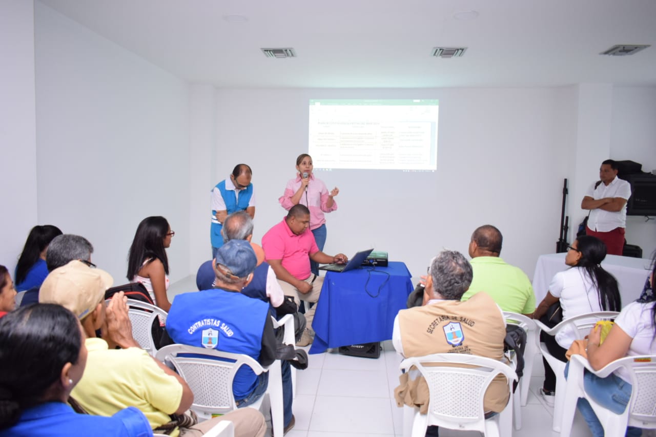 Alcaldía socializa plan de contingencia para la Fiesta  del Mar