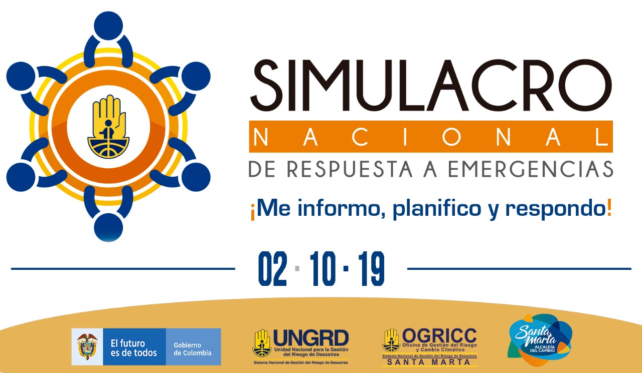 Todos a participar en el ´Octavo Simulacro Nacional de Respuesta a Emergencias´