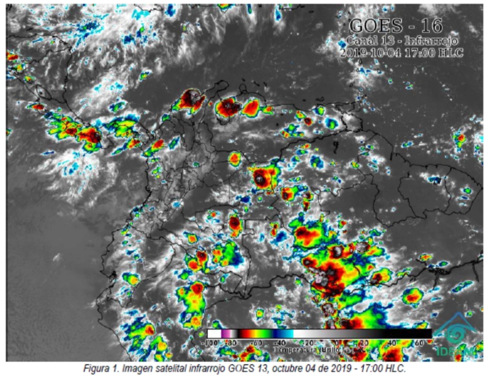 Paso de onda tropical podría generar tormenta eléctrica con fuertes lluvias