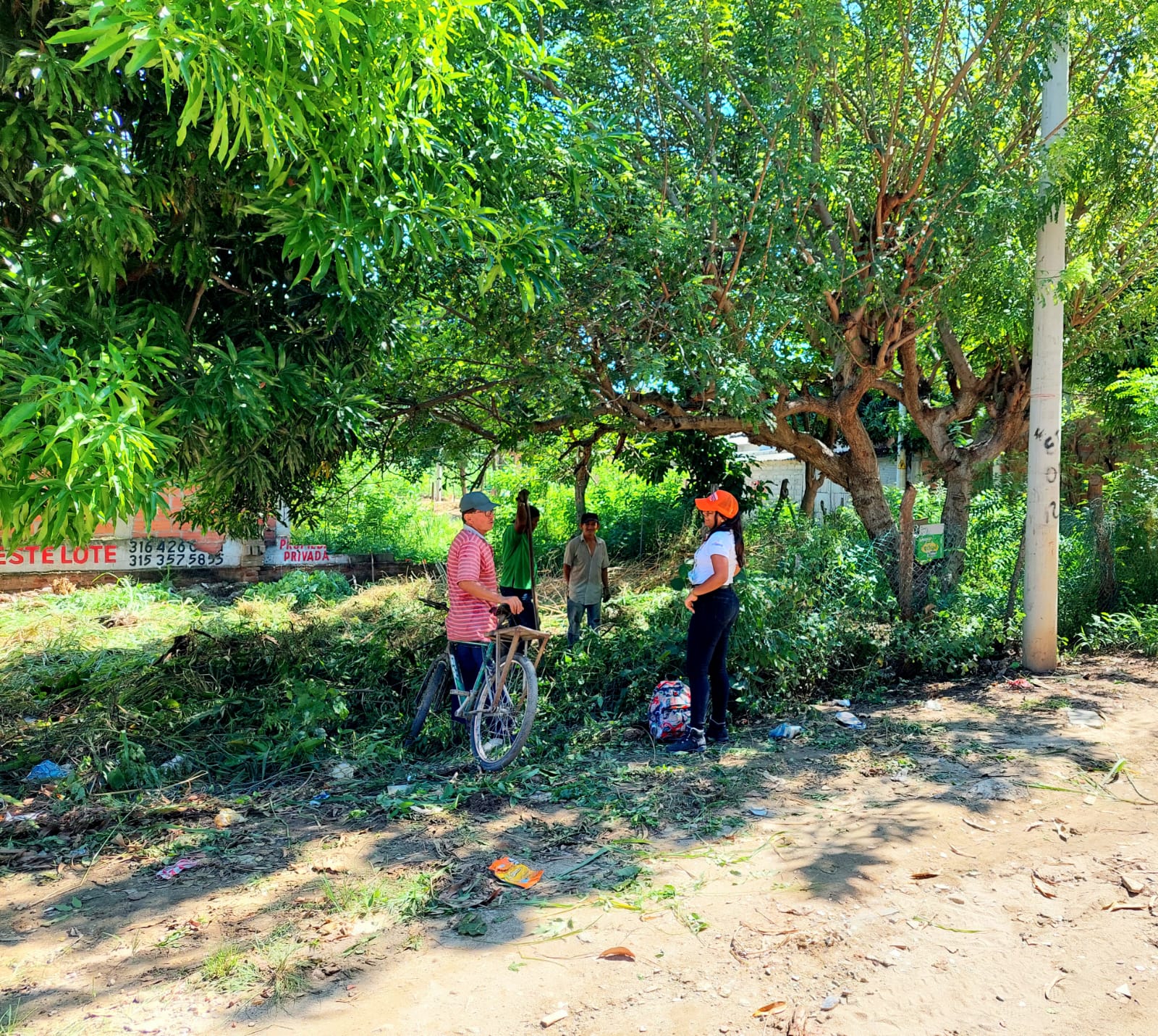 Alcaldía Distrital realiza actualización catastral en el sector de Pozos Colorados