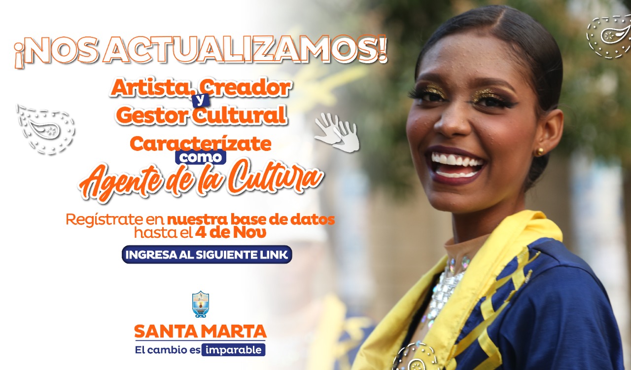 Alcaldía convoca a creadores y culturales a actualizar sus datos para la construcción de la Política Pública de Cultura Alcaldía convoca a creadores y culturales a actualizar sus datos para la construcción de la Política Pública de Cultura