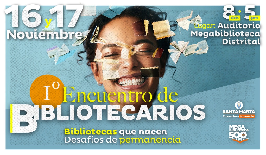 Distrito invita a participar en el Primer Encuentro de Bibliotecarios ´Bibliotecas que nacen, desafíos de permanencia´