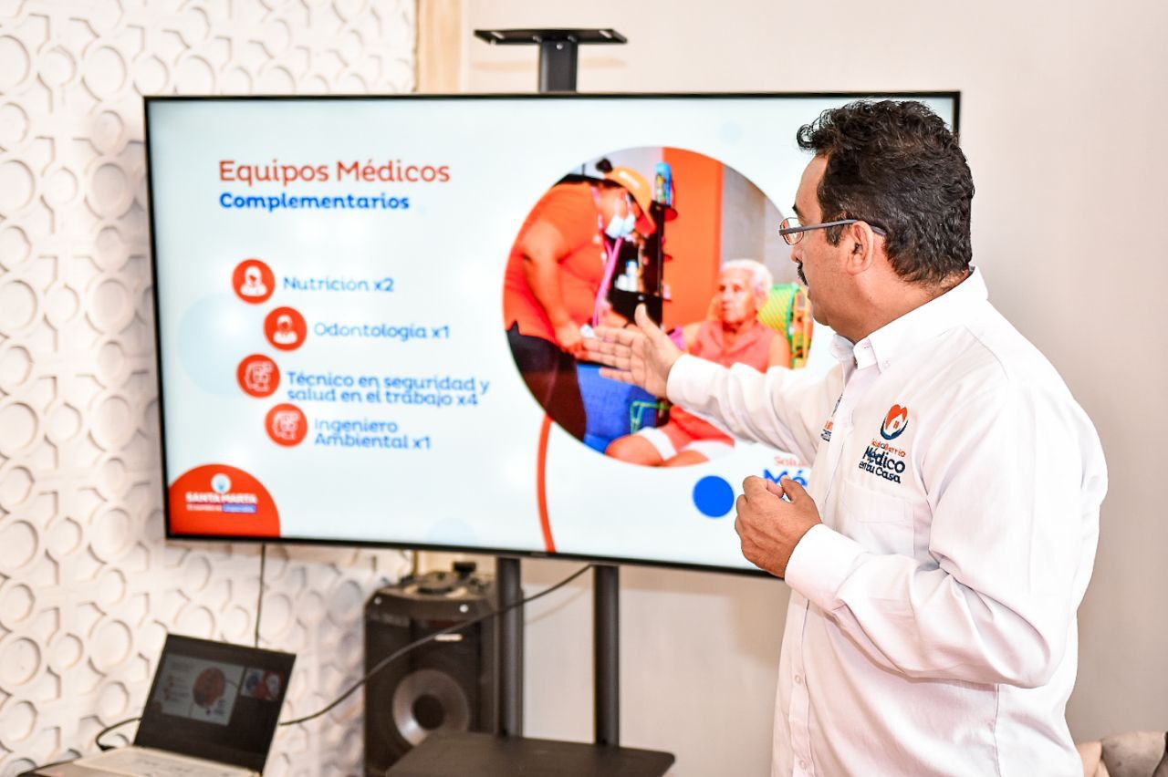 Alcaldesa Virna Johnson convoca a EPS e IPS de la ciudad a trabajar articulados con el programa Salud al Barrio-Médico en tu Casa